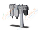 SMC IDG50LAV4-N03D-R air dryer, membrane w/sep/reg, MEMBRANE AIR DRYER
