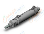 SMC NCDMC125-0300-A93 ncm, air cylinder, ROUND BODY CYLINDER