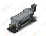 SMC CDV3LN100-100-M9BL-5WD air cylinder w/ valve, TIE ROD CYLINDER W/VALVE