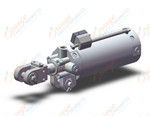 SMC CKG1A63-100YAZ-P3DWASCS clamp cylinder, CLAMP CYLINDER