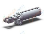 SMC CKG1B50TF-100YZ-P clamp cylinder, CLAMP CYLINDER