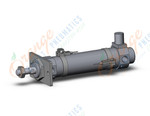 SMC CDBM2F32-75A-HL-M9BL-C cylinder, air, ROUND BODY CYLINDER