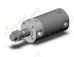 SMC CDG1BA50-25Z-XC6 cg1, air cylinder, ROUND BODY CYLINDER