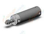 SMC CDG1BN40-75Z-XC6 cg1, air cylinder, ROUND BODY CYLINDER