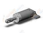SMC CDG1DA80TN-75Z-NV cg1, air cylinder, ROUND BODY CYLINDER