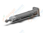 SMC CDG1YG20-75Z-M9BASBPC cg1, air cylinder, ROUND BODY CYLINDER