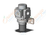 SMC AR25-N02B-1NRZ-B regulator, REGULATOR, MODULAR F.R.L.