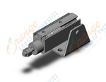 SMC CDJP2T10-10D-A93L pin cylinder, double acting, sgl rod, ROUND BODY CYLINDER