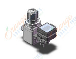 SMC IRV10A-C08ZA-X1 vacuum regulator, REGULATOR, VACUUM