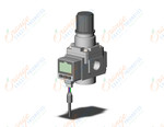 SMC AR20K-F02E3-YZA-B regulator, REGULATOR, MODULAR F.R.L.