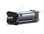 SMC CDA2F80-150Z-A93L air cylinder, tie rod, TIE ROD CYLINDER