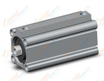 SMC CDQ2B40TN-75DZ-L compact cylinder, cq2-z, COMPACT CYLINDER