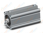 SMC CDQ2B50-100DZ-L-A93Z compact cylinder, cq2-z, COMPACT CYLINDER