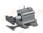 SMC CDQ2L32-15DZ-D-A93VZ compact cylinder, cq2-z, COMPACT CYLINDER