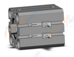 SMC CDQSB20-15D-M9BWVL cylinder, compact, COMPACT CYLINDER