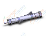 SMC NCDMKE075-0200-M9NL ncm, air cylinder, ROUND BODY CYLINDER