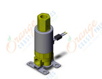 SMC VDW350-4G-3-01N-F-Q valve, compact, sgl, brass, 3 PORT SOLENOID VALVE