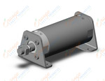 SMC CDG1LA100-150Z cg1, air cylinder, ROUND BODY CYLINDER