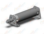 SMC CDG1LA50-125Z cg1, air cylinder, ROUND BODY CYLINDER