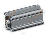 SMC CDQ2B50-100DZ-L compact cylinder, cq2-z, COMPACT CYLINDER