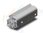 SMC CDQ2KB16-25DZ-M9BWSDPC compact cylinder, cq2-z, COMPACT CYLINDER