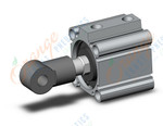 SMC CQ2B40-20DMZ-V compact cylinder, cq2-z, COMPACT CYLINDER