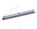 SMC NCDA1L400-5000H cylinder, nca1, tie rod, TIE ROD CYLINDER