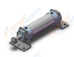 SMC CM2XL32TN-50Z cylinder, air, ROUND BODY CYLINDER