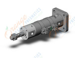 SMC CDG1GA20-25Z-M9BWSAPC cg1, air cylinder, ROUND BODY CYLINDER