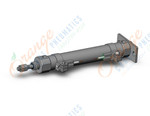 SMC CDJ2G16-75Z-M9BZ-B cylinder, air, ROUND BODY CYLINDER