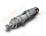 SMC CDM2C40-25AZ-M9P cylinder, air, ROUND BODY CYLINDER