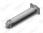 SMC CDM2G40TN-150FZ cylinder, air, ROUND BODY CYLINDER