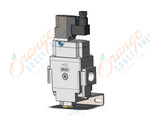 SMC AV3000-N03BS-5DC-Z-A soft start-up valve, VALVE, SOFT START