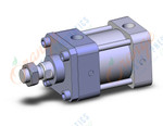 SMC NCDA1R250-0050-XB5 cylinder, nca1, tie rod, TIE ROD CYLINDER