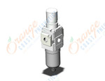 SMC AW20-N01-1NRZ-B filter/regulator, FILTER/REGULATOR, MODULAR F.R.L.