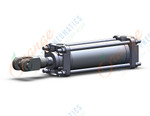 SMC CA2B50TN-125NZ-W air cylinder, tie rod, TIE ROD CYLINDER