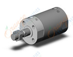 SMC CDG1ZA63-25Z cg1, air cylinder, ROUND BODY CYLINDER