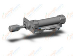 SMC CDJ2F10-15Z-T-M9PSAPC-A cylinder, air, ROUND BODY CYLINDER