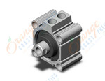 SMC CQ2B50TFR-10DZ compact cylinder, cq2-z, COMPACT CYLINDER