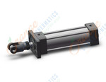 SMC MBF50TN-125NZ-W cylinder, mb-z, tie rod, TIE ROD CYLINDER