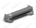 SMC CDG1LN20-75FZ-XC22 cg1, air cylinder, ROUND BODY CYLINDER