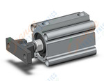 SMC CDQ2B32-35DCZ-LD compact cylinder, cq2-z, COMPACT CYLINDER