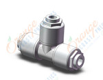 SMC LQ1T4B-1 fitting, high purity, FLUOROPOLYMER FITTING, LQ1, LQ2, LQ3