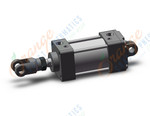 SMC MDBC63-50Z-W cylinder, mb-z, tie rod, TIE ROD CYLINDER