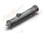 SMC NCDME075-0200C-M9BSAPC ncm, air cylinder, ROUND BODY CYLINDER