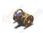 SMC VXD2F0RG pilot op 2 port solenoid valve (n.o.), 2 PORT VALVE