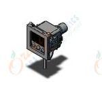 SMC ZSE80F-02-R-C 2-color digital press switch for fluids, VACUUM SWITCH, ZSE50-80