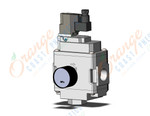 SMC AV4000-04G-5DZB-A soft start-up valve, VALVE, SOFT START