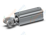 SMC CDQ2B32-75DCMZ-W compact cylinder, cq2-z, COMPACT CYLINDER