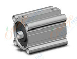 SMC CDQ2B80TN-75DZ-M9PL compact cylinder, cq2-z, COMPACT CYLINDER